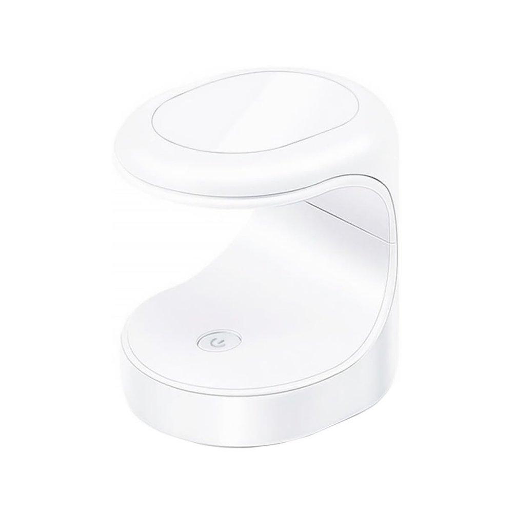 IMIKEYA Lightweight Stylish ABS Nail Dryer Lamp with USB, White