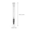 15-Piece Black Mascara Wands with Nylon Heads, Top Hat Style view 2