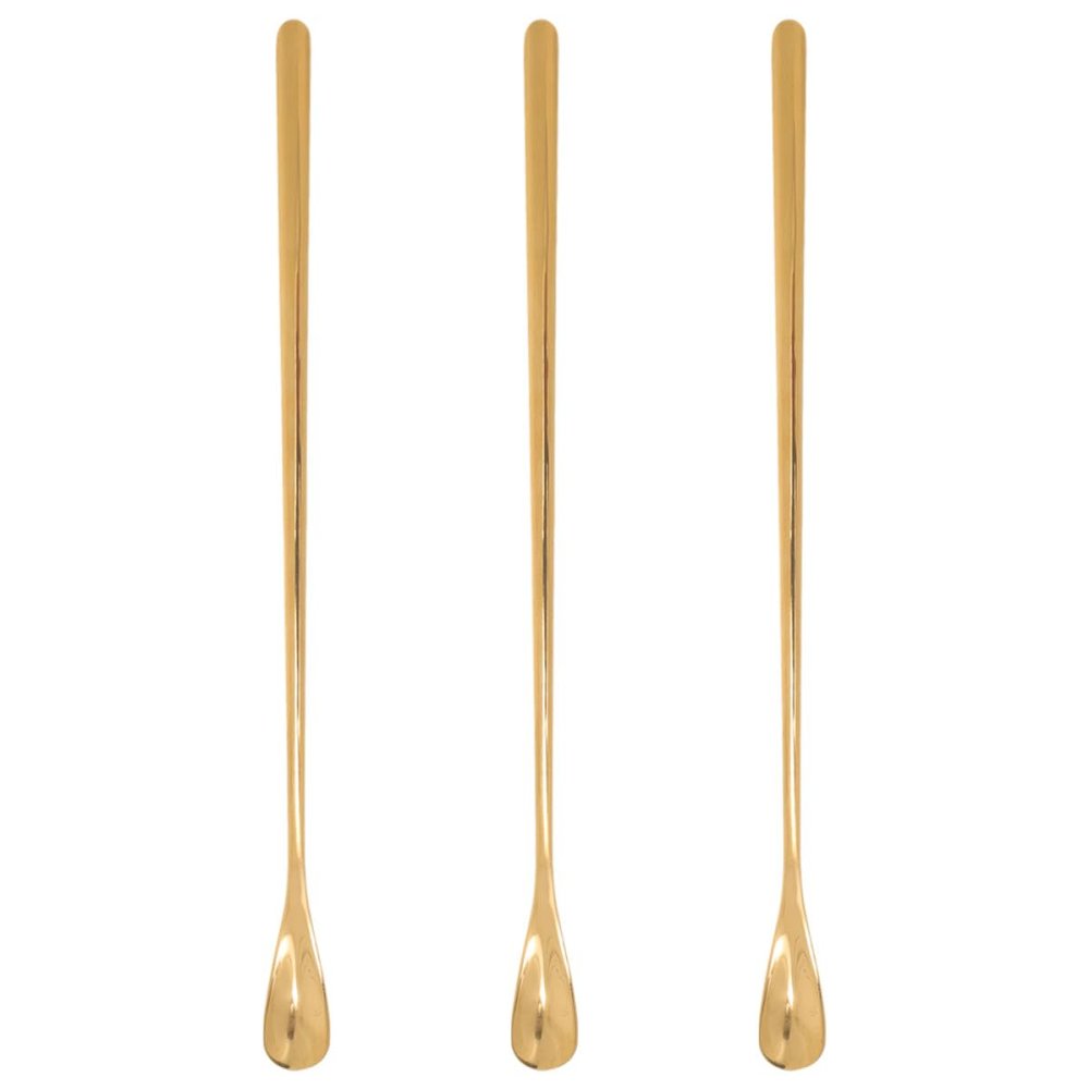 ifundom 3-Pack Stainless Steel Reptile Feeding Spoons 19cm