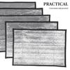 GALPADA Reptile Heating Mats, Reliable Heating Without Electricity, 5-Piece Set, Silver Aluminum Foil view 3