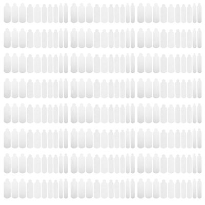 120-Piece White Snowflake Silicone Nail Art Molds for DIY
