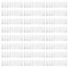 120-Piece White Snowflake Silicone Nail Art Molds for DIY view 1