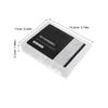 120-Piece White Snowflake Silicone Nail Art Molds for DIY view 2