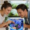 Aquatic Plant Pots Aquarium Holder, 4-Piece Silicone Support Set with Lock and Clamp view 4