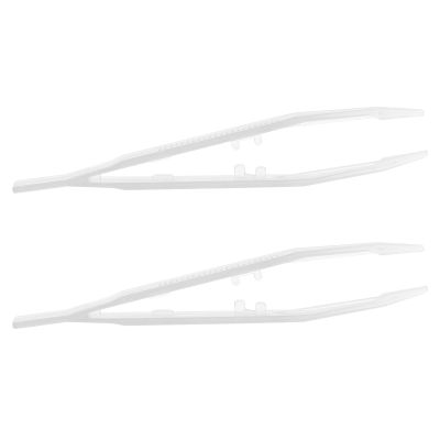 Gatuida 2-Pack 18 cm Glow-in-the-Dark Reptile Feeding Tongs