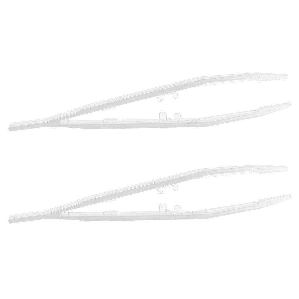 Gatuida 2-Pack 18 cm Glow-in-the-Dark Reptile Feeding Tongs