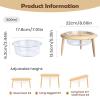 Raised Cat Bowl with Stand, Anti-Vomiting Pet Bowl and Water Dispenser view 2