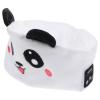 IWOWHERO Wireless Headband with Soft Fleece Panda Ears, Sleep Aid, Volume Control, and On-Ear Headphones for Travel and Home view 1