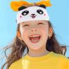IWOWHERO Wireless Headband with Soft Fleece Panda Ears, Sleep Aid, Volume Control, and On-Ear Headphones for Travel and Home view 3