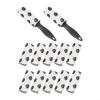 Pet Hair Lint Roller with Refill Rolls, Black view 3