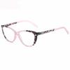 ABETOS Cat-Eye Women's Reading Glasses with Blue-Light Filter, Pink, +1.5 view 1