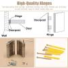 Customizable Solid Wood Double Swing Doors for Home and Office view 3