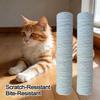 2-Pack M8 Cat Scratching Post Replacements, Sisal-Wrapped Posts with Screws, White Jute, 7.1 x 50 cm view 2