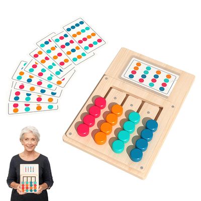 SIXHAOBU Color Memory Game for Seniors with Dementia, 12 Cards