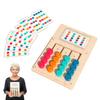 SIXHAOBU Color Memory Game for Seniors with Dementia, 12 Cards view 1