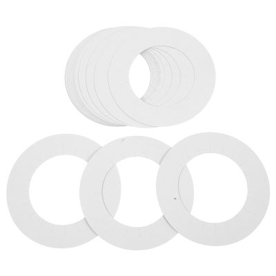 Wax Warmer Paper Liners, 20 Pieces, White, Disposable Protective Rings