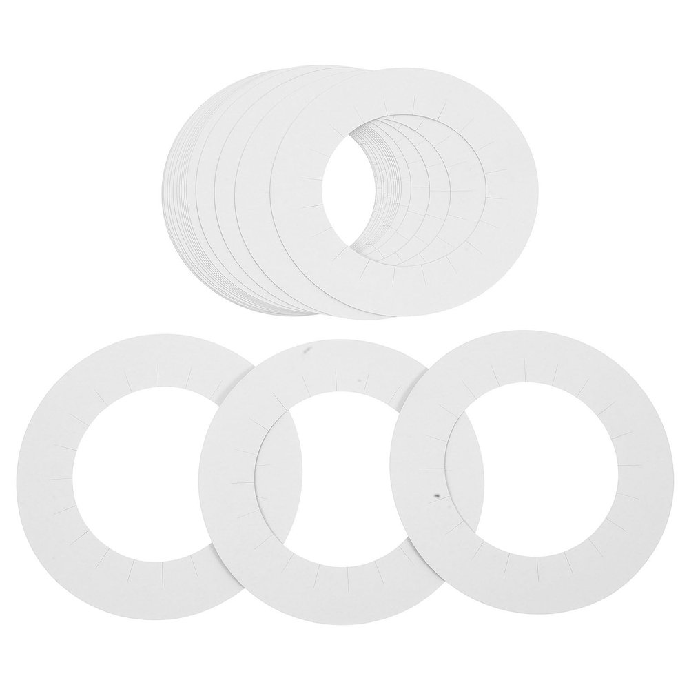 Wax Warmer Paper Liners, 20 Pieces, White, Disposable Protective Rings