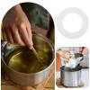 Wax Warmer Paper Liners, 20 Pieces, White, Disposable Protective Rings view 3