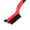 OHPHCALL 6-Piece Turtle Cleaning Brush Set with Red PU Handles and Double-Sided Nylon Heads view 3