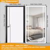 Customizable Self-Adhesive Pet Door for Cats and Dogs, Scratch-Resistant Mesh, Double-Sided Zipper, Mosquito and Fly Protection, 130 x 220 cm view 3