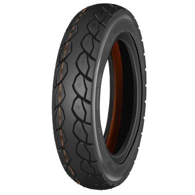 10x3.00 Tubeless E-Scooter Tire, Ribbed Non-Slip Tread, 6 P.R., Blowout-Resistant, 38J, 407 lb