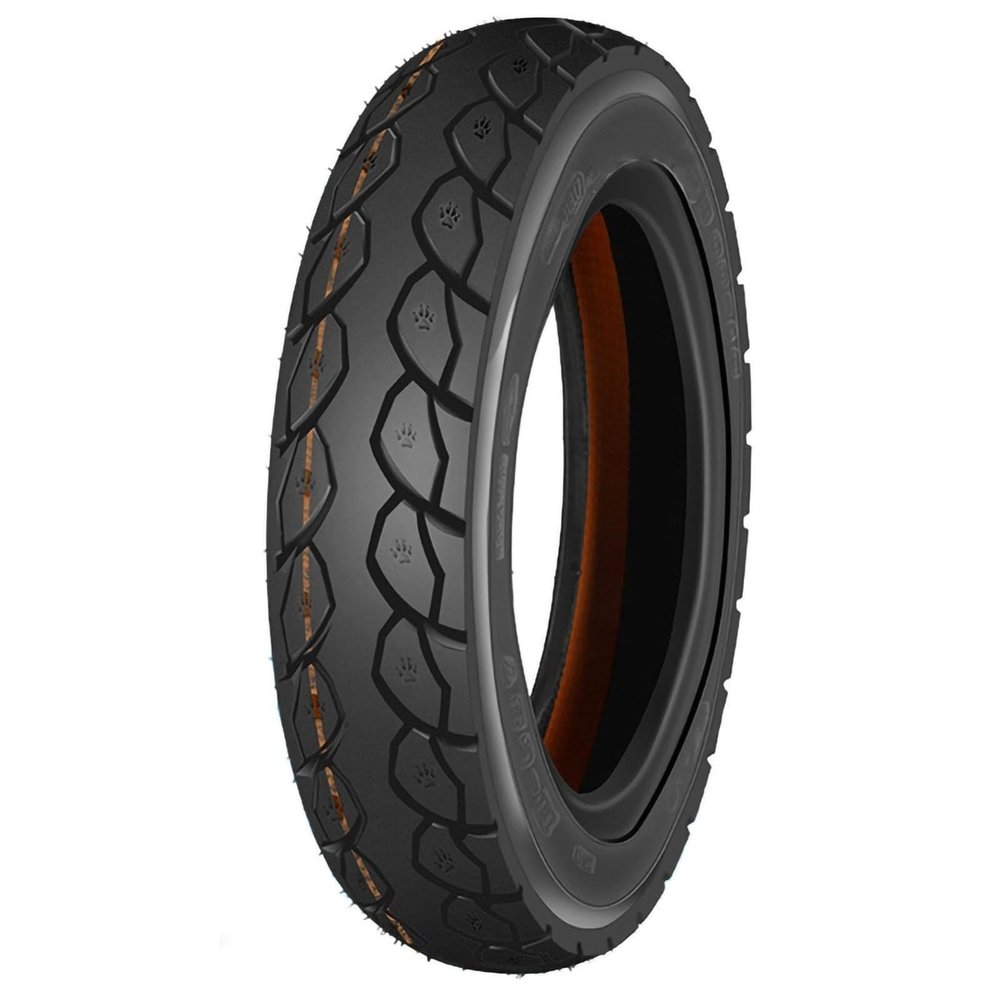 10x3.00 Tubeless E-Scooter Tire, Ribbed Non-Slip Tread, 6 P.R., Blowout-Resistant, 38J, 407 lb