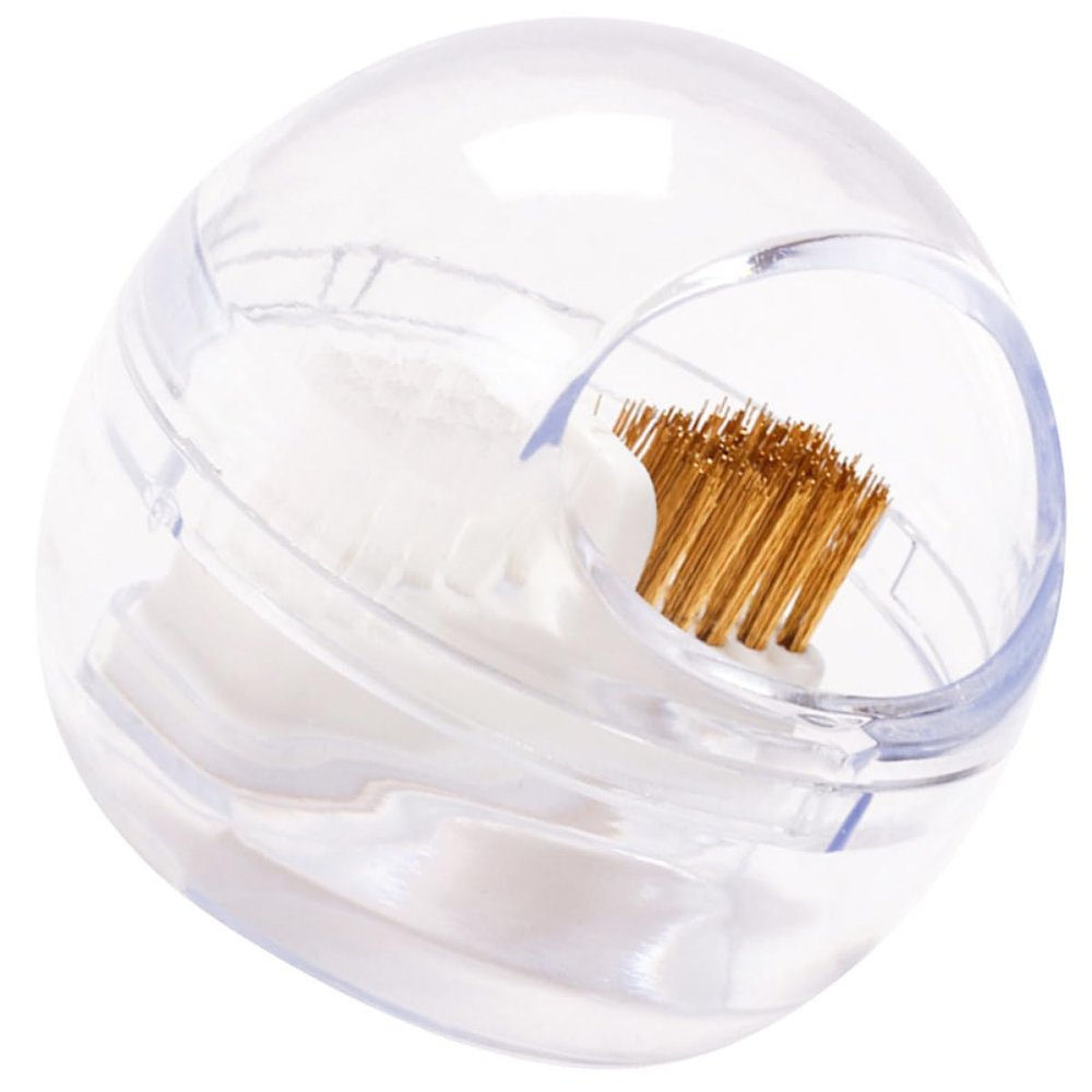 Nail Drill Cleaning Brush, Removable, Plastic, 1 Set