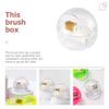 Nail Drill Cleaning Brush, Removable, Plastic, 1 Set view 4