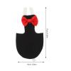 Black Washable Reusable Bird Diaper for Parrots view 2