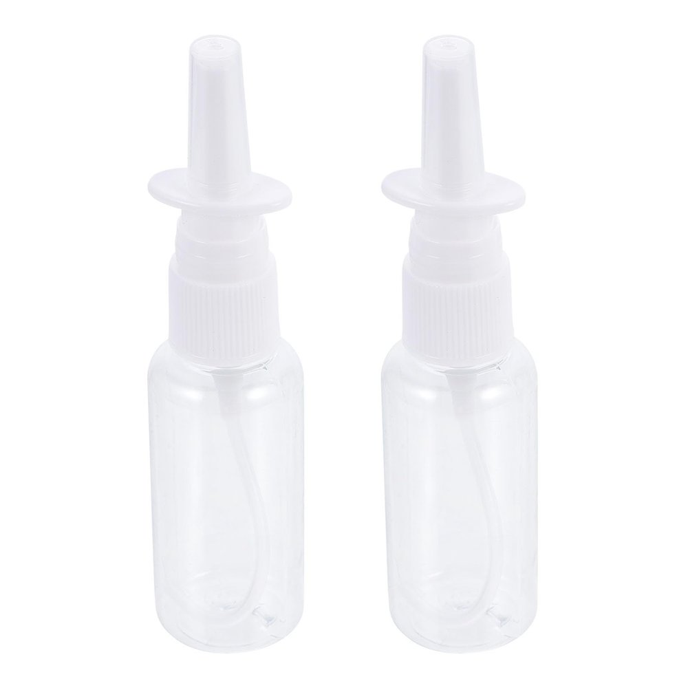 Portable Nasal Rinse Bottles for Children, 2-Piece Set, 20 mL PET