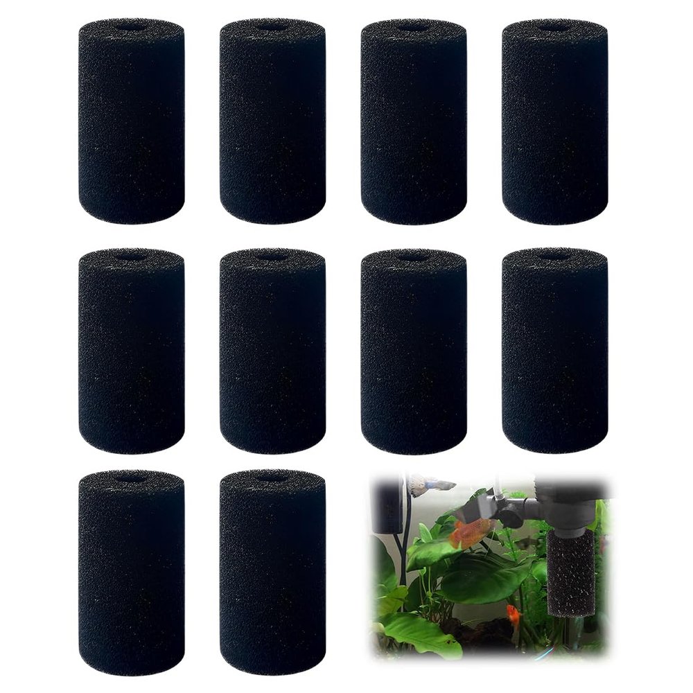 Quesuc 10 Pack Aquarium Filter Foam