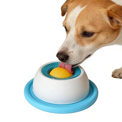 Gxdamxz Lick Ball for Dogs, 12x4cm