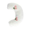 Alomejor Cat Pillow, Soft Plush U-Shape Pet Neck Support Pillow for Cats and Dogs, Ideal for Joint Relief and Spine Protection (White) view 3