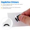 LOLIPPYY 20-Piece Nose Hair Wax Sticks, Small, Safe, Strong Adhesion, with Mustache and Beard Styling Stickers for Women's Face and Nose view 4
