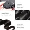 Lakaisa Body Wave Unprocessed Human Hair Bundles, #1B Natural Black, 2 Bundles, 20 Inches Each view 3