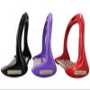 OPIGJUFD Safety Stirrups, 1 Pair, Aluminum Alloy, Thickened Non-Slip, Purple view 2