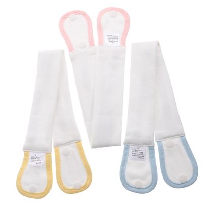 TOYANDONA Umbilical Band for Newborns, 3-Piece Cotton Navel Cover with Umbilical Cord Protection, Lightweight Portable Baby Belt, Random Color