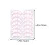 50 Sheets Eyelash Mapping Stickers Made of PVR for Eyelash Extensions view 2