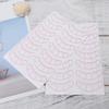 50 Sheets Eyelash Mapping Stickers Made of PVR for Eyelash Extensions view 4
