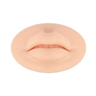 Portable Silicone Lip Form for Tattoo and Piercing Practice