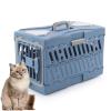 Foldable Breathable Cat Carrier Bag for Travel view 1
