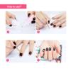 Cuticle Pushers, Double-Ended Nail Care Sticks, 100 Pieces view 4