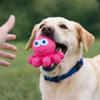 HAPPET Squeaky Octopus 10 cm - Rubber Toy for Dogs view 4