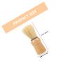 UKCOCO Boar-Bristle Beard Brush with Non-Slip Handle, Soft and Durable view 2