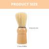 UKCOCO Boar-Bristle Beard Brush with Non-Slip Handle, Soft and Durable view 4