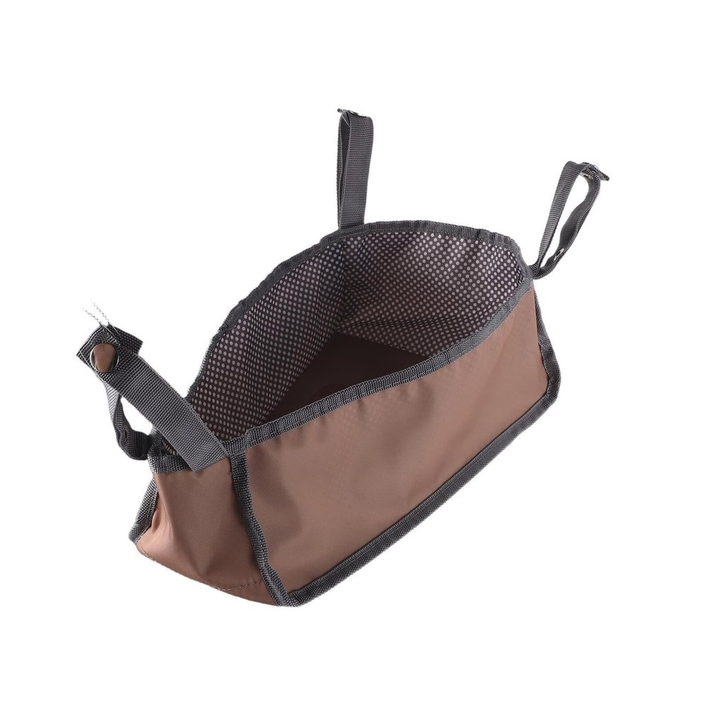 TOYANDONA Khaki Oxford-Fabric Underseat Stroller Basket