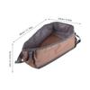 TOYANDONA Khaki Oxford-Fabric Underseat Stroller Basket view 2