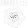 MUELODSIC 50 Replacement Plastic Suction Cups for Small Pet Hammocks and Nests view 1