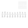 Taidda False Nail Tips, Transparent Display Tips for Nail Salons, 200 Pieces view 3
