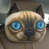 Universal Comfortable Cat Car Headrest Pillow view 3